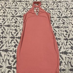 Rose colored Choker Dress (M)